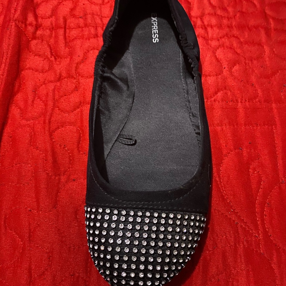 Black flats
